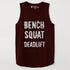 Bench Squat Deadlift Sleeveless Top