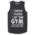 Single Taken At The Gym Charcoal Sleeveless Top