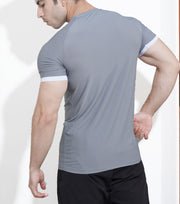 Tf-Grey Hybrid Series Mesh Tee