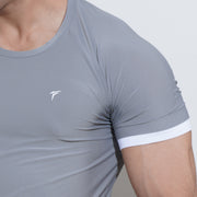 Tf-Grey Hybrid Series Mesh Tee