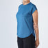 Teal Blue Premium Cut Women Sleeveless Tee