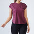 Maroon Premium Cut Women Sleeveless Tee