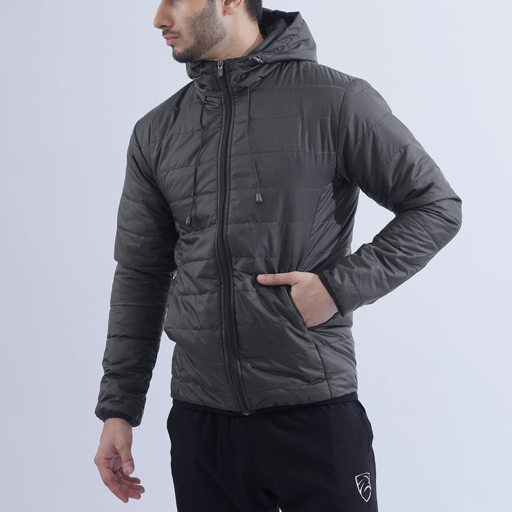 Tf-Premium Charcoal Puffer Jacket