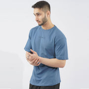Tf-Teal Blue Oversize Tee