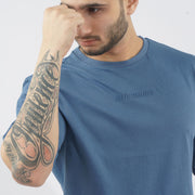 Tf-Teal Blue Oversize Tee