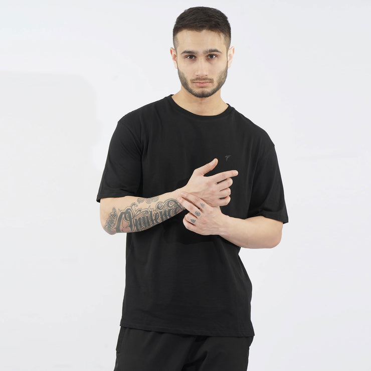 Tf-Black No Pain No Gain Oversize Tee