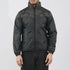 Green Camouflage V Panel Performance Mock Neck Zipper