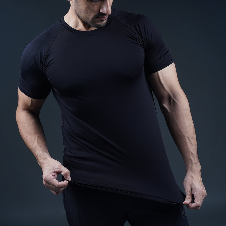 Tf-Black Momentum Series Fitted Tee