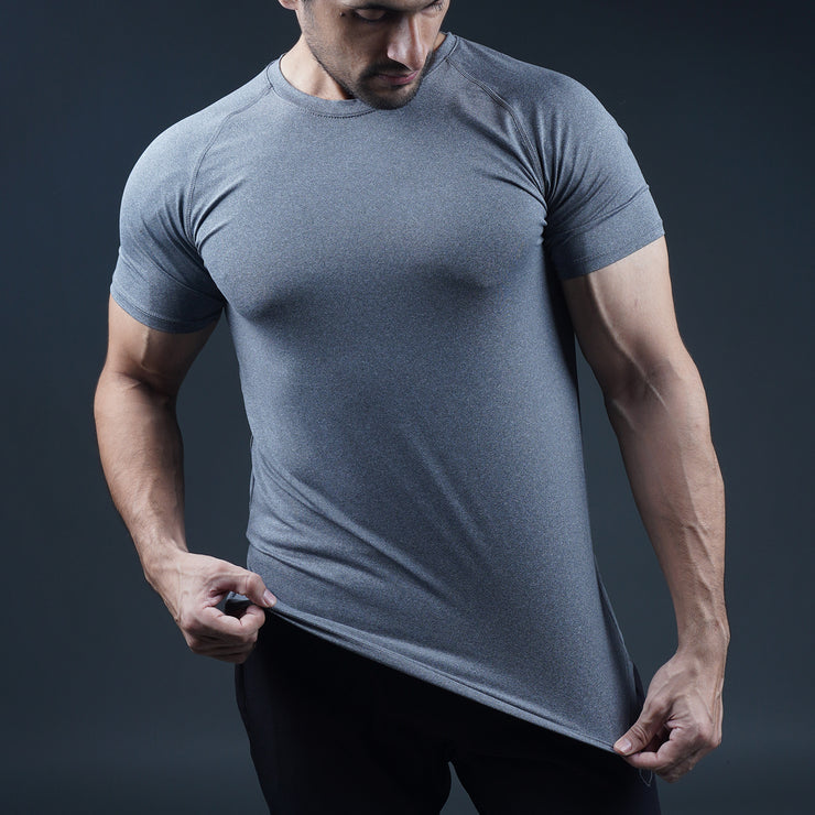 Tf-Super Grey Momentum Series Fitted Tee