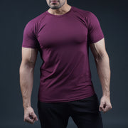 Tf-Maroon Momentum Series Fitted Tee