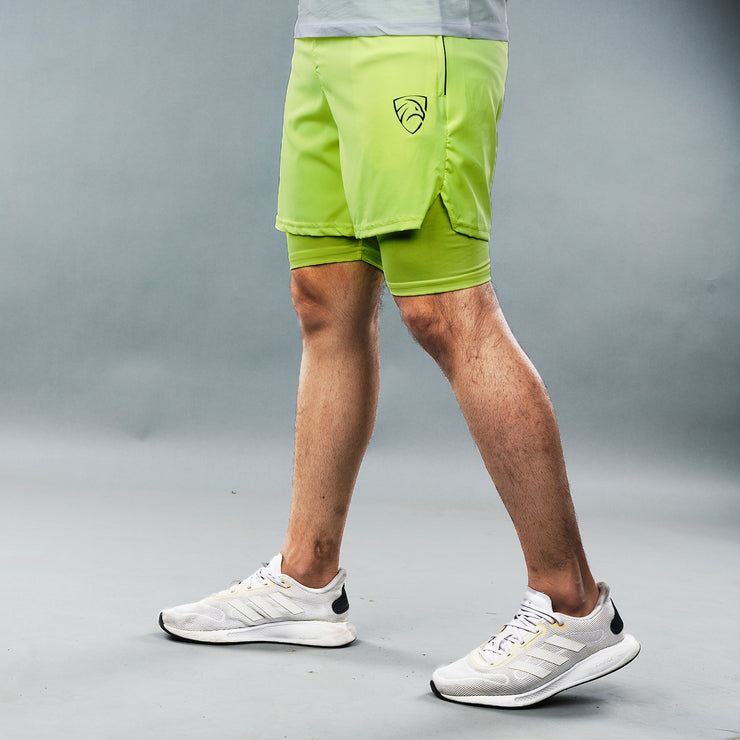 Tf-All Neon Micro Premium Compression Shorts