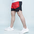 Tf-Red/Black Contrast Running Shorts
