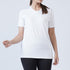 Tf-Premium White Women V-Neck Tee