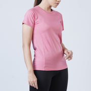 Basic Pink Premium Cut Women Cotton Tee