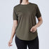 Tf-Premium Olive Half Sleeve Women Curve Tee