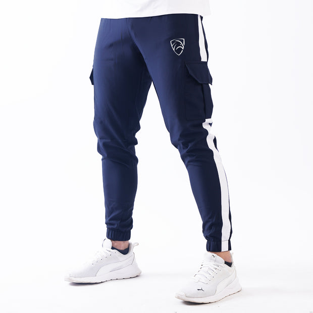 Tf-Navy Micro Cargo Bottoms With White Panels