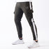 Tf-Olive Micro Cargo Bottoms With White Panels
