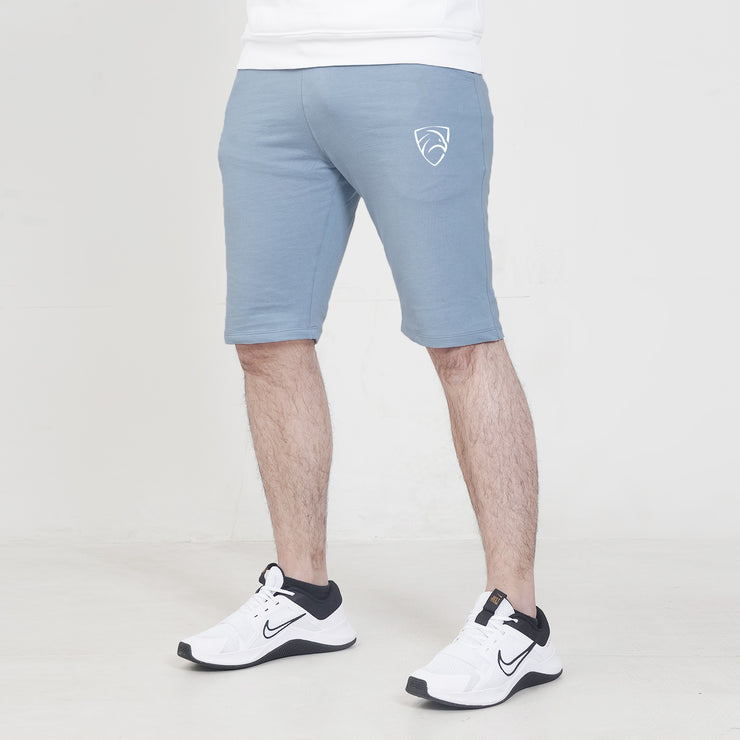 Tf-Sky Blue Basic Lycra Shorts