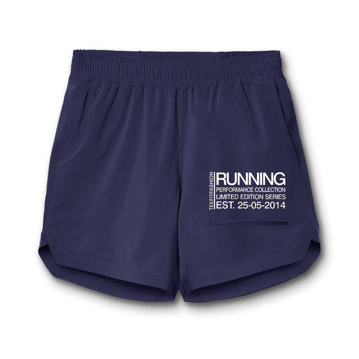Tf-Navy Running Utility Shorts