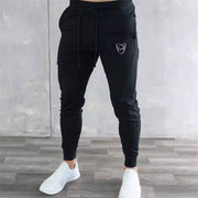 Tf-Basic Black Lycra Terry Bottoms With Cuffs