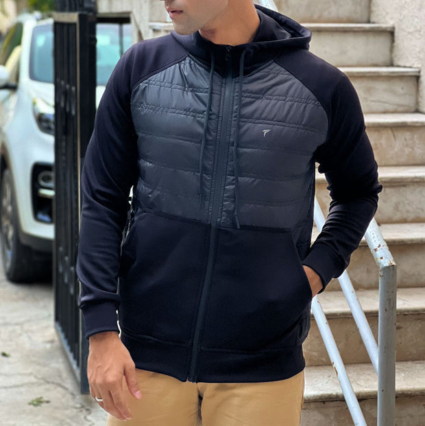 Tf-Premium Black Bubble Performance Jacket