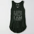 Life Is Tough Olive Women Tank