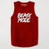 Beast Mode Red Sleeveless Top