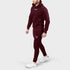 Burgundy Premium Basic Pull Over Tracksuit