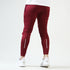 Maroon Hawk Bottoms With White Calf Print
