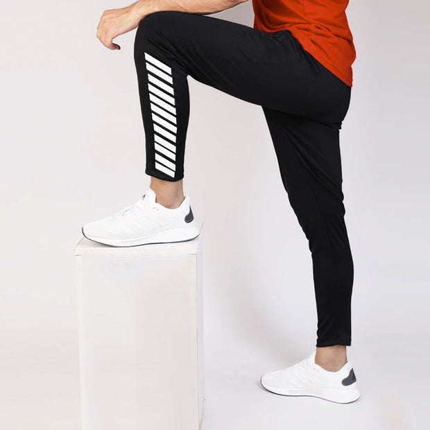 Tf-Black Hawk Bottom With White Stripes